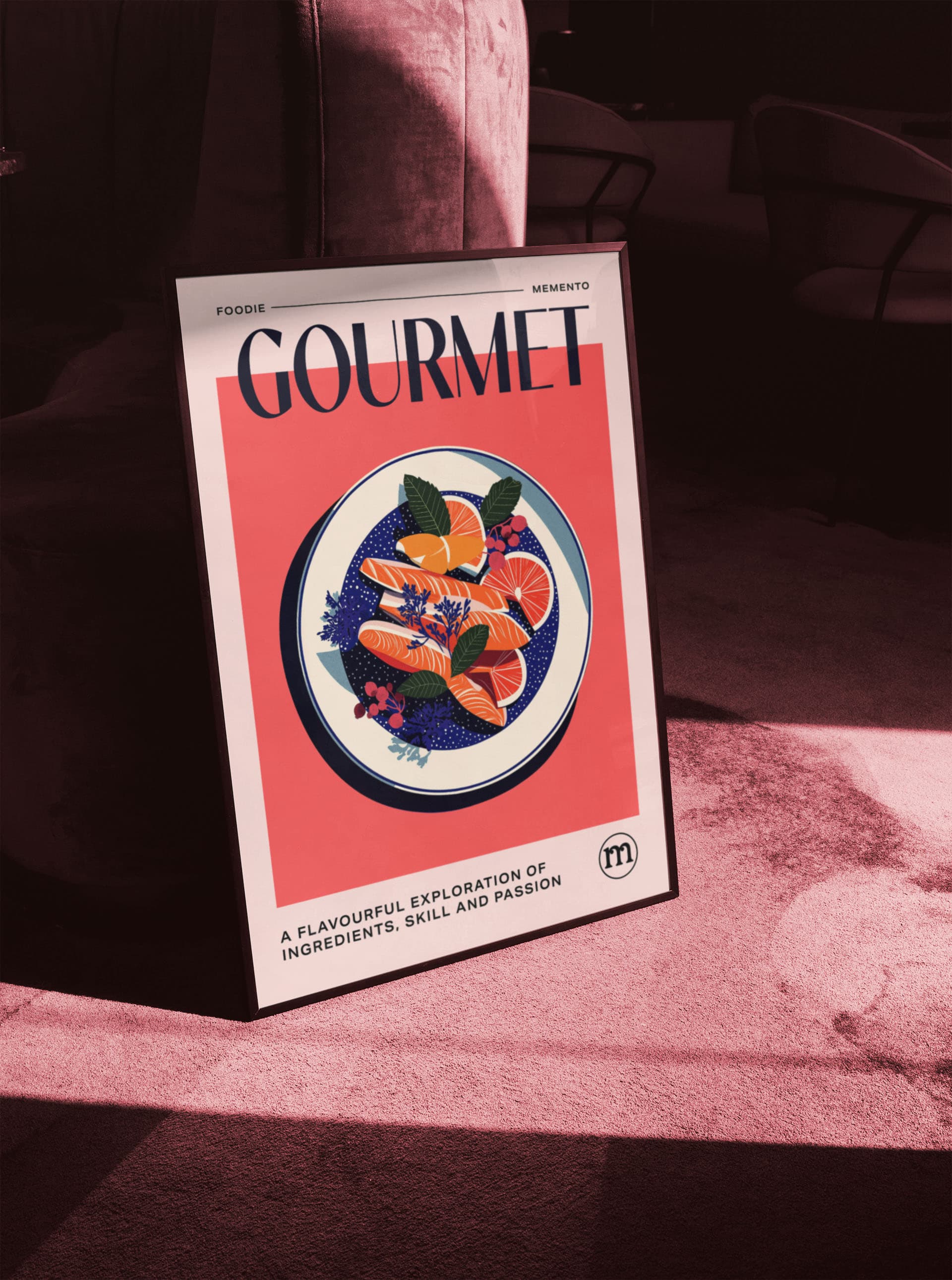 Gourmet Dining Poster Series